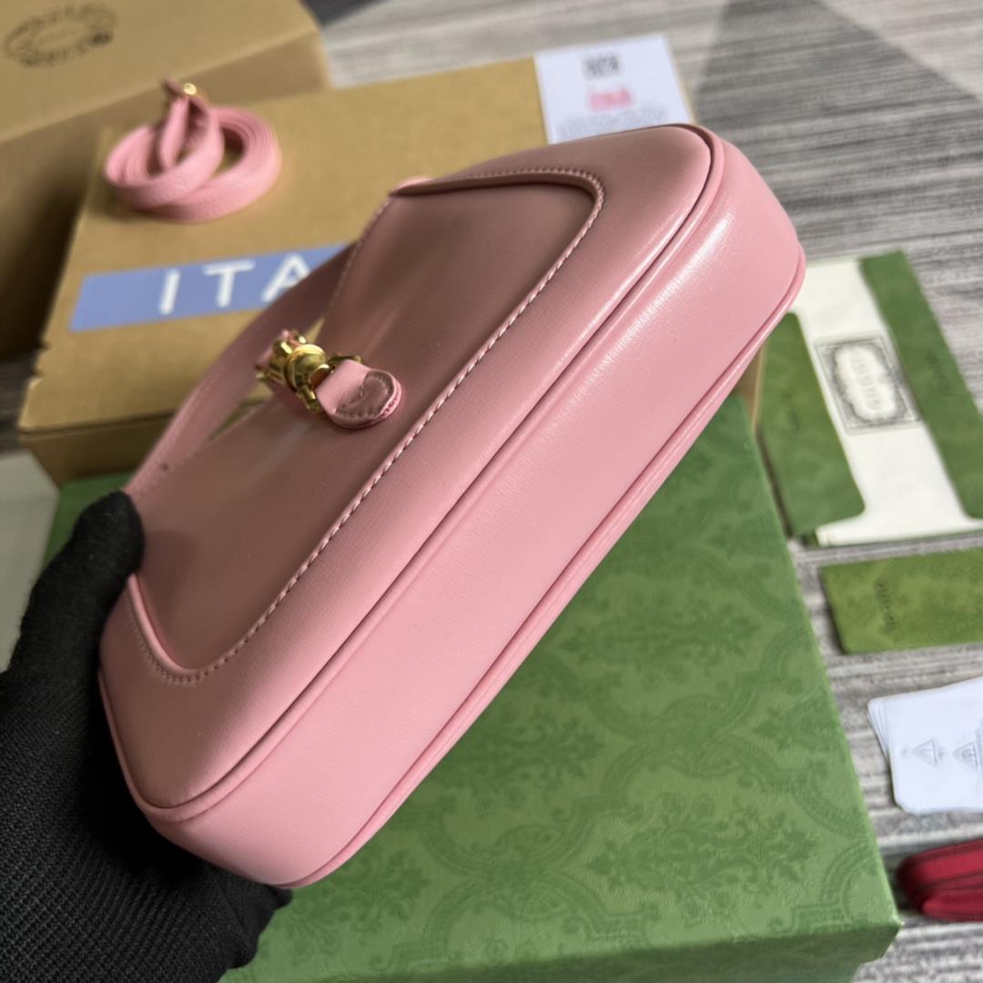 Equipped with a full set of counter green packaging upgraded GG Jackie underarm bagJackie who