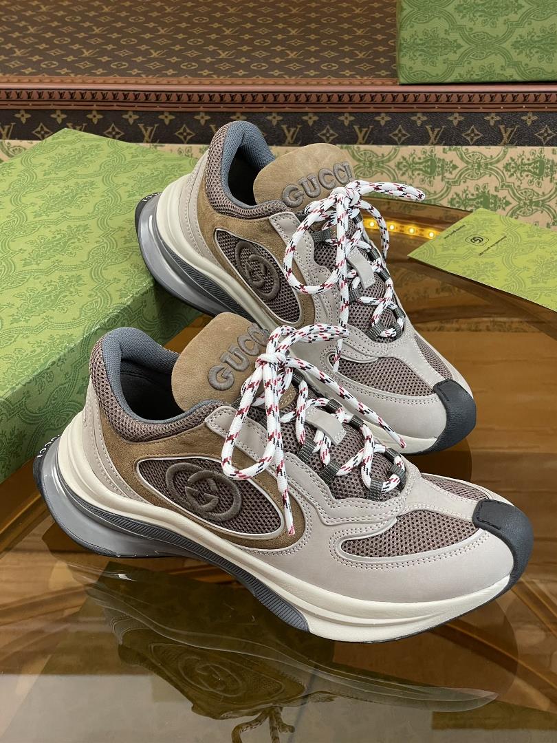 Gucci Run Sneakers SpringSummer 2023 Latest Couple Style Sneakers Running ShoesSports running