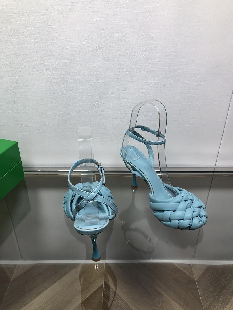 Top tier highend version purchasing quality original development Bottega Veneta woven sandals 