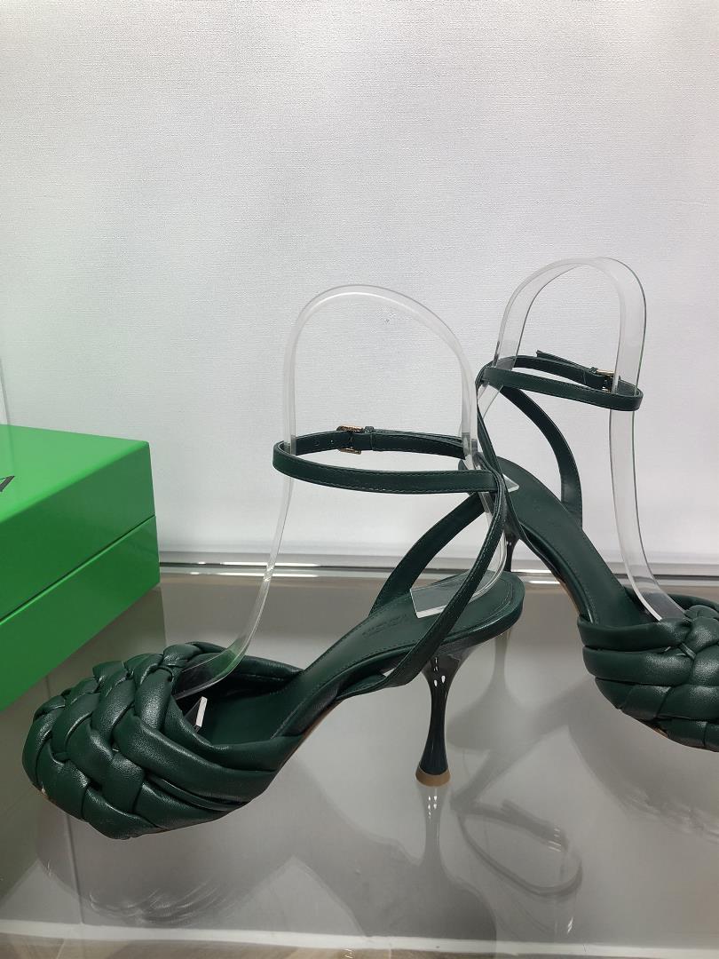 Top tier highend version purchasing quality original development Bottega Veneta woven sandals